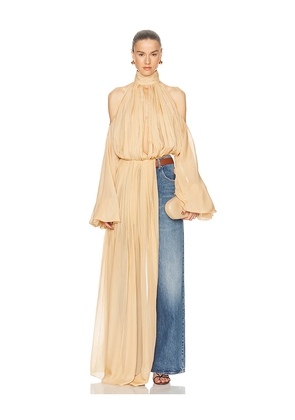 Deme by Gabriella The Sage Top in Nude. Size L. Also in M, S, XS.