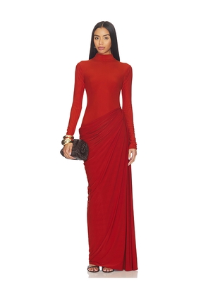 Deme by Gabriella The Sasha Dress in Brick. Size L. Also in M, S, XS.