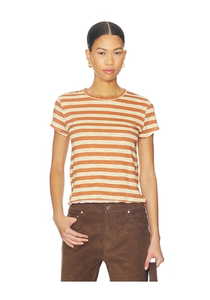 Free People x We The Free Nora Tee in Burnt Orange. Size L. Also in M, S, XL, XS.