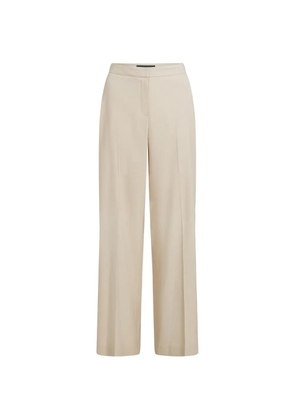 Karl Lagerfeld concealed-fastening trousers - Neutrals