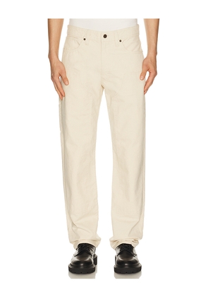 Filson Dry Tin Double Front Pants in Cream. Size 30x32. Also in 32x32, 34x32, 36x32.