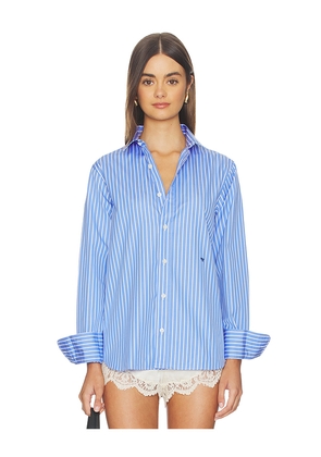 HOMMEgirls Original Shirt in Blue. Size L. Also in M, S.