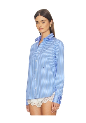 HOMMEgirls Original Shirt in Blue. Size L. Also in S, M.