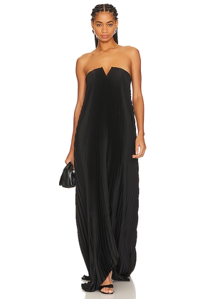 L'IDEE Black Tie Gown in Black. Size 6/XS. Also in 8/S.