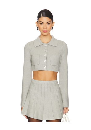 MAJORELLE Solveig Cardigan in Grey. Size M. Also in S.