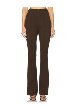 L'Academie by Marianna Benigna Trouser in Brown. Size XL. Also in L.