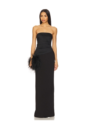 LIKELY Evie Gown in Black. Size 0. Also in 4.