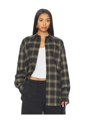 Nakedvice The Pax Shirt in Olive. Size L/XL. Also in S/M.