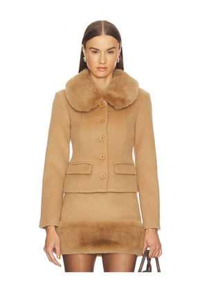 LOBA Chelsea Jacket in Beige. Size M. Also in S.