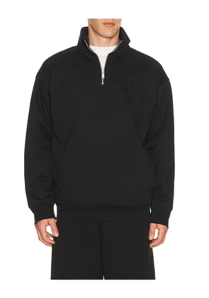 On Club Collective 1/4 Zip in Black. Size L. Also in M, XL/1X.