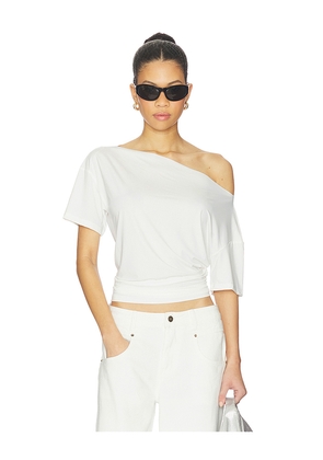 LIONESS Wildlands Tee in White. Size L. Also in M, S.