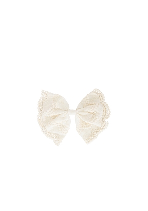 Lovers and Friends Angela Bow Clip in Neutral.