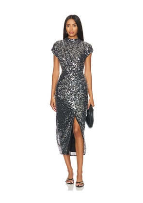 SAYLOR Renata Dress in Charcoal. Size M. Also in S, XS.