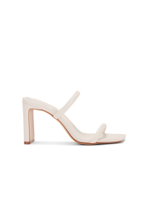 Schutz Ully Tab Sandal in Ivory. Size 9.5. Also in 10.