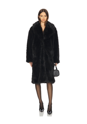 Steve Madden Larkin Coat in Black. Size S. Also in XL, XS.