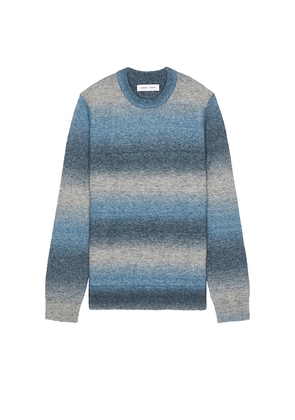SAMSOE SAMSOE Aiden Crewneck Sweater in Blue. Size L. Also in S.