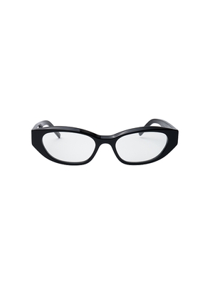 Past Midnight The Scene Eyeglasses in Black.