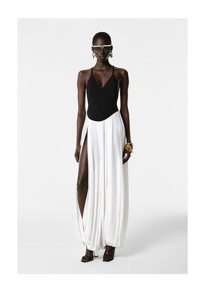 REVOLVE LOS ANGELES Mika Jumpsuit in Black & White. Size L. Also in M, S, XL, XS.