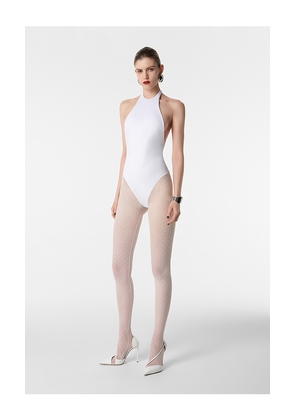 REVOLVE LOS ANGELES Leona Bodysuit in White. Size L. Also in M, S, XL, XS, XXS.
