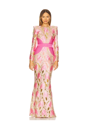 Zhivago Pomme D Amour Gown in Pink. Size 4. Also in 6.