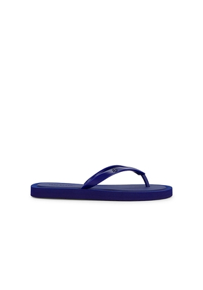 Tory Burch Kira Padded Flip Flop in Blue. Size 10. Also in 5, 6, 7, 8, 9.