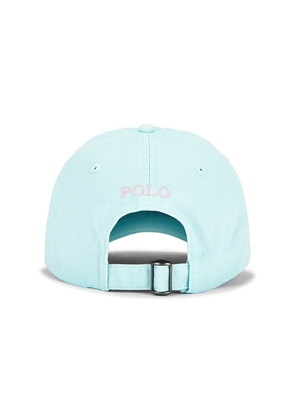 Polo Ralph Lauren Chino Sport Cap in Baby Blue.