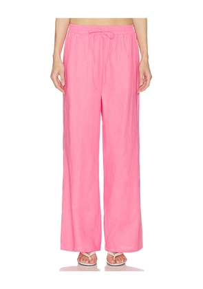 Yumi Kim Jovi Pant in Pink. Size L. Also in M, S, XL, XS.