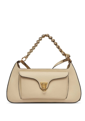Coccinelle medium Beat chain-strap shoulder bag - Neutrals