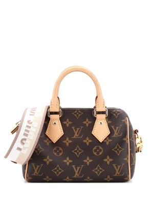 Louis Vuitton Pre-Owned Speedy Bandouliere Bag Monogram Canvas 20 crossbody bag - Brown