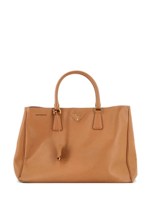 Prada Pre-Owned Lux Open Saffiano Leather North South tote bag - Brown