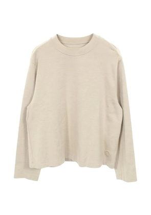 Hermès Pre-Owned 2000s Serie badge long-sleeved T-shirt - Neutrals