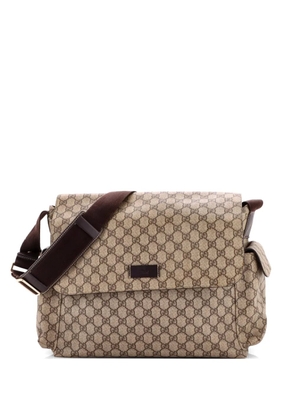 Gucci Pre-Owned Diaper Bag GG Coated Canvas crossbody bag - Brown