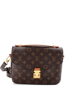 Louis Vuitton Pre-Owned Pochette Metis Monogram Canvas crossbody bag - Brown