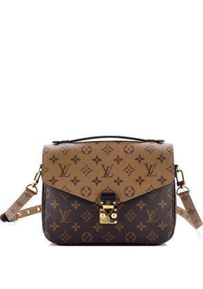 Louis Vuitton Pre-Owned Pochette Metis Reverse Monogram Canvas crossbody bag - Brown
