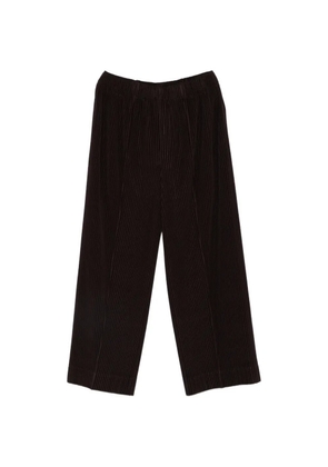 Homme Plissé Issey Miyake pleated trousers - Brown