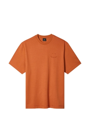 PS Paul Smith embroidered-logo T-shirt - Orange