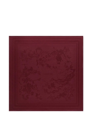 Shanghai Tang Tang patterned scarf - Red