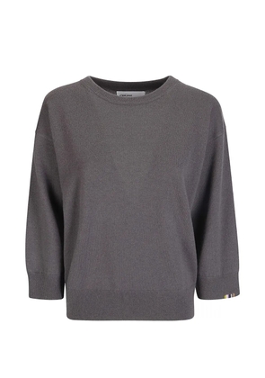 extreme cashmere Nº398 Jewel top - Grey