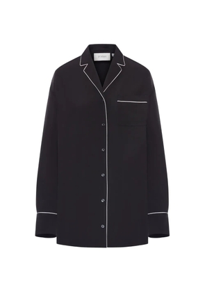 Sportmax button-up overshirt - Black