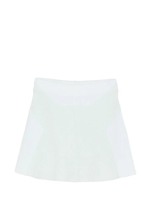 J.Lindeberg Tanya contrast rib knit short skirt - Green