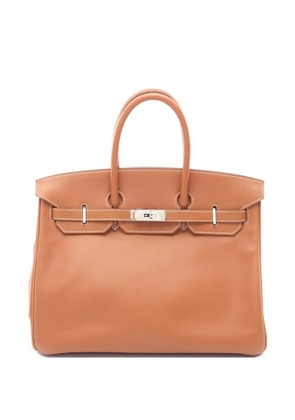 Hermès Pre-Owned 2008 35 Birkin handbag - Brown
