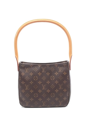 Louis Vuitton Pre-Owned 2001 MM Looping monogram shoulder bag - Brown