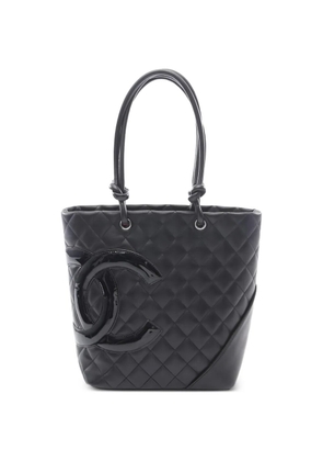 CHANEL Pre-Owned medium Cambon tote bag - Black