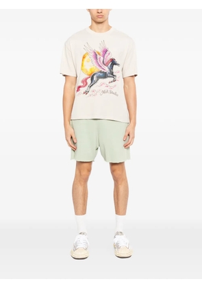 Melt pegasus-print T-shirt - Neutrals