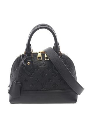 Louis Vuitton Pre-Owned 2021 BB Neo Alma monogram empreinte tote bag - Black