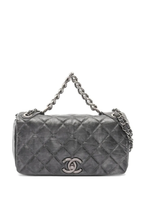 CHANEL Pre-Owned 2012 logo-detail tote bag - Grey