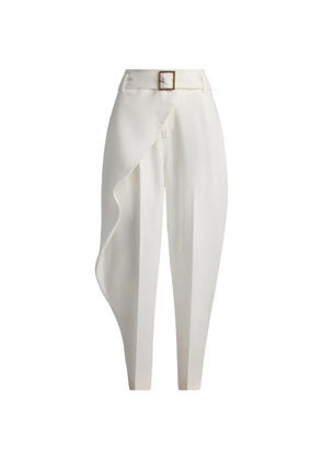 Polo Ralph Lauren tapered wrap trousers - White