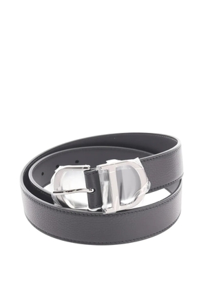 Christian Dior Pre-Owned 2020s logo leather belt - Black