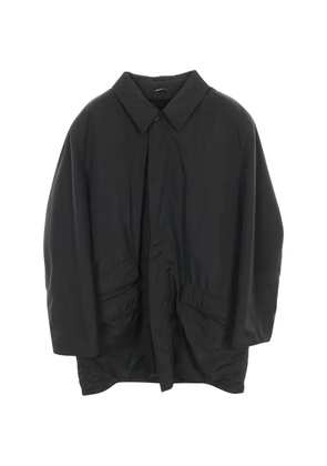 Hermès Pre-Owned 2000s Convertible Collar coat - Black