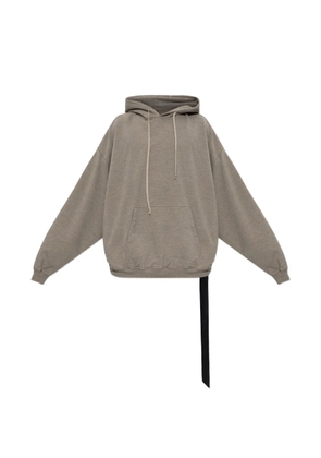 Rick Owens DRKSHDW Hun drawstring hoodie - Grey